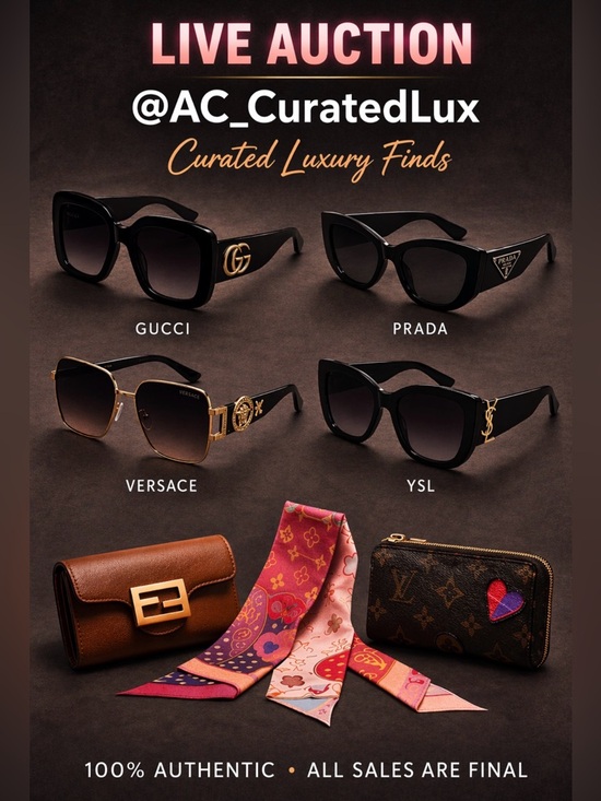 Accessories - AC Unlisted Lux Drops - All sales are final.